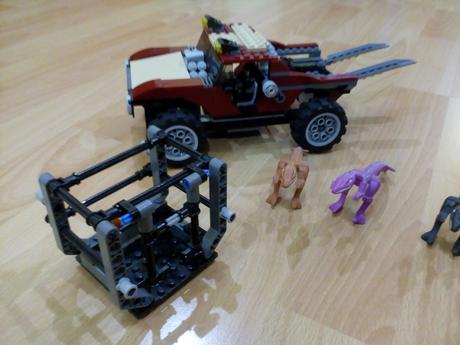 Stavebnica lego 7296 - séria dino lovec dinosaurov, 
