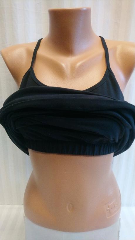 Dámsky čierny top na ramienka, nike, l, nike,l