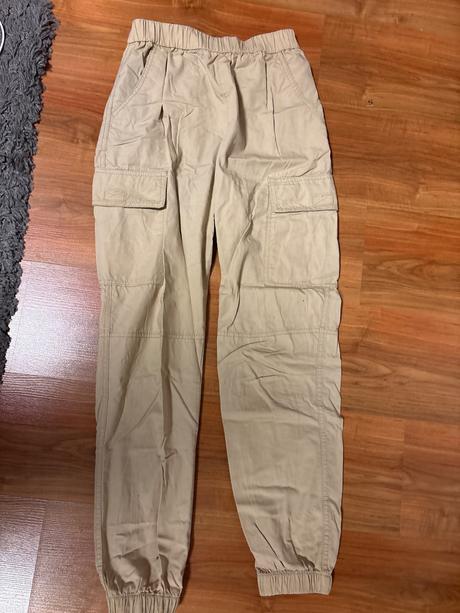 Nohavice cargo, h&m,170