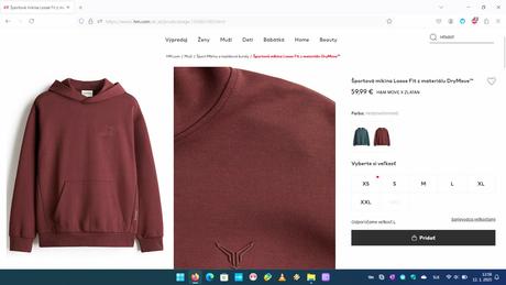 Mikina zlatan ibrahimovič hm, david beckham hm, h&m,l / xl / xxl
