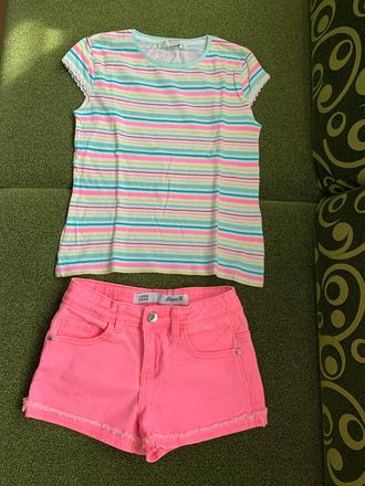 Šortky, denim co,128