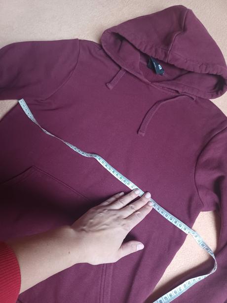 Zateplená mikina crop, xs