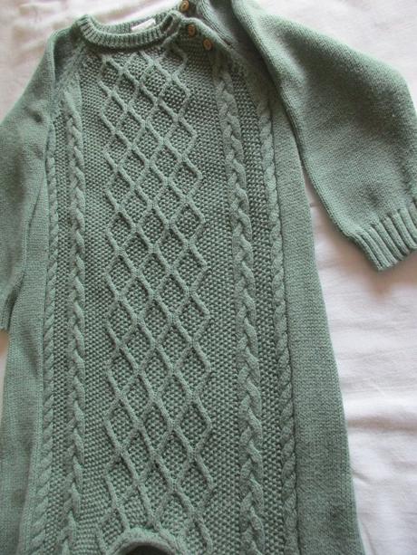 Pletený overál h&m č.74, h&m,86