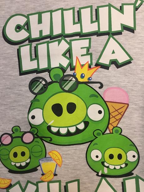 Angry birds tričko, s