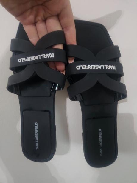 Letné šľapky, karl lagerfeld,39