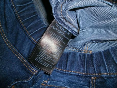 Džegínsy v super stave l/40, esmara,40