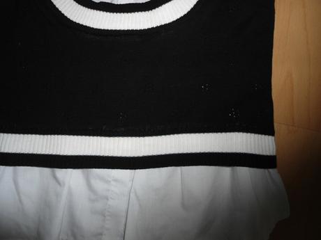 Cierno-biele tricko, m