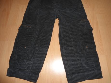 Cierne 3/4-ove nohavice, s