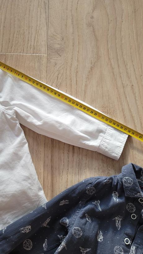 Kosele biela h&m a modra f&f, h&m,110