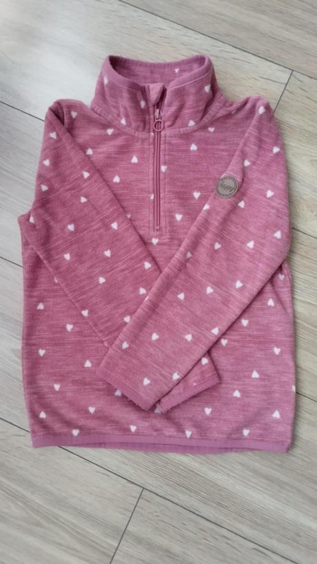 Dievčenská flaušová mikina, 122