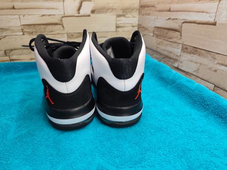 Jordan 44 - pánske čierne kožené tenisky, air jordan,44