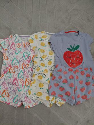 Pyzama kratke, f&f,128