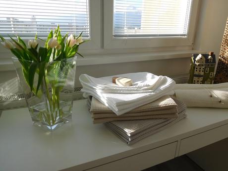 Vaflová bavlna - uteráky-140 x 70 cm, nové, 