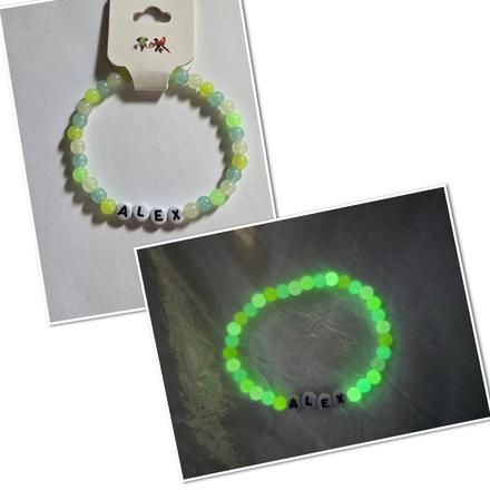 Korálkové/svietiace náramky,