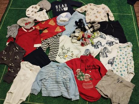 Balík oblečenia - veľkosť 62, 50–62