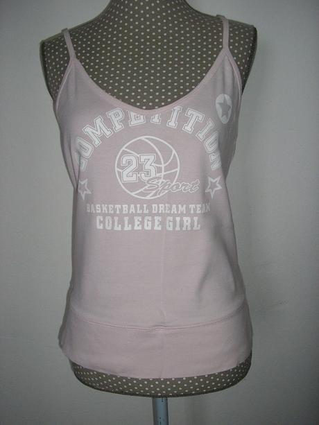 1358. bavlnený ruž. top, xl