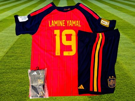 Dres lamine yamal  spain world cup winner 2026, adidas,110 - 164