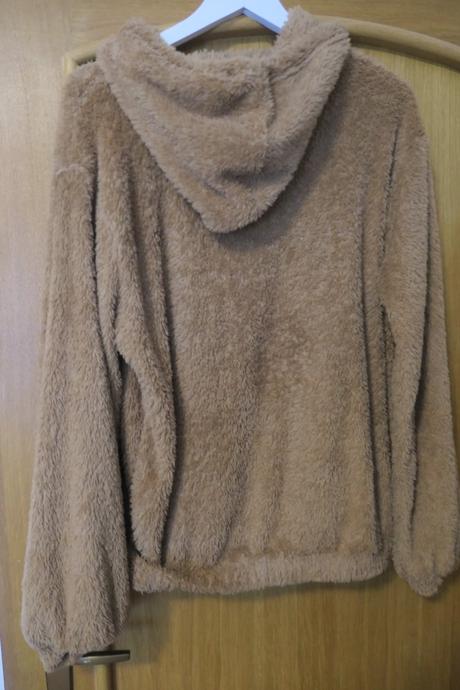 Hunata kvalitna, krasna damska mikina s medvedom, l