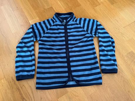 Detsky fleece 122/128 pruzkovany, tchibo,128