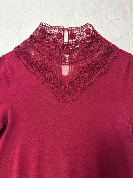 Bordový svetrík zn. orsay, orsay,m