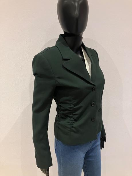 Dámske tmavozelené sako zara (s), zara,s