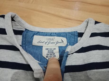 Tričko 122/128, h&m,122