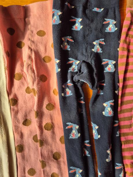 Dievčenské pančušky, tchibo,110