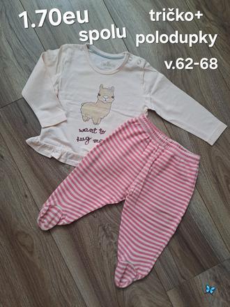 Tričko s polodupkami, 62