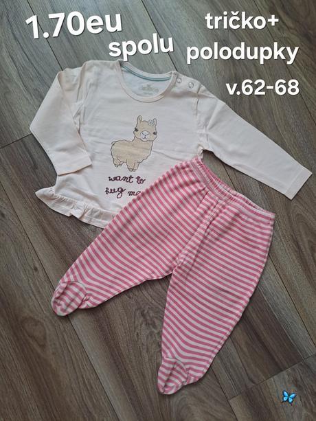 Tričko s polodupkami, 62