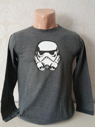 Chlapčenské tmavosivé tričko star wars (12-13r.), 158