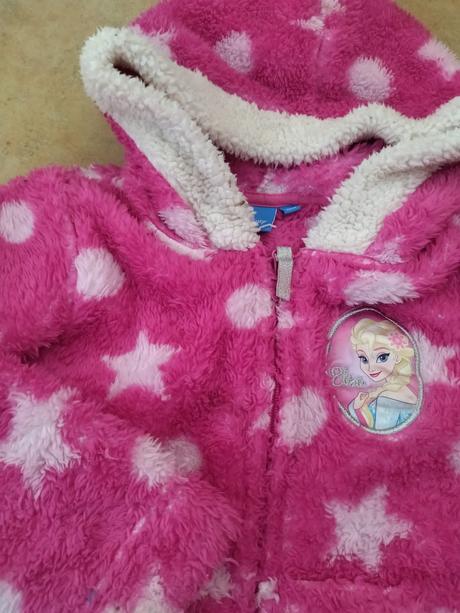 Teplá chlpatá mikina, disney,116