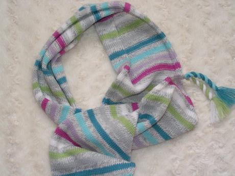 Jemný prúžkovaný šálik, brendon,92