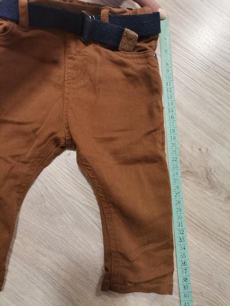 Chlapčenske hnedé nohavice, h&m,74
