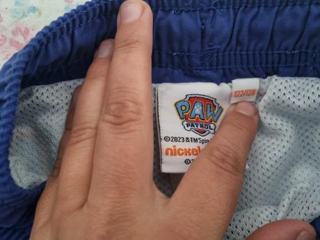 Plavky paw patrol, nickelodeon,122