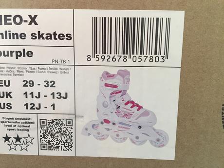 Kolieskové korčule, tempish,29