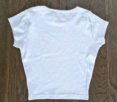 Bleduckomodre crop-topove tricko v.xs topstav, xs