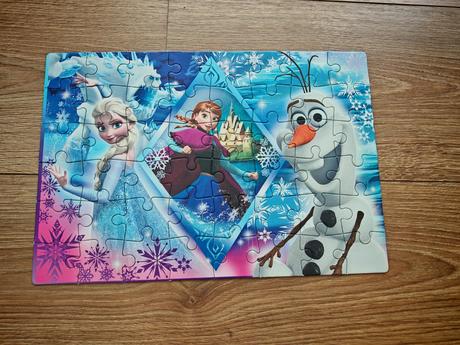Puzzle frozen,