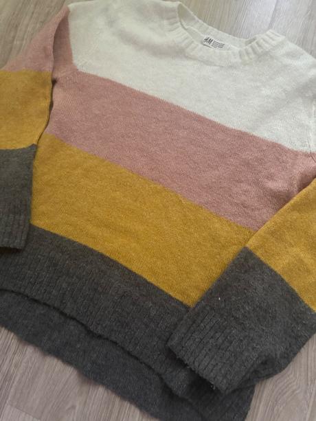 Sveter pruhy hm, h&m,164