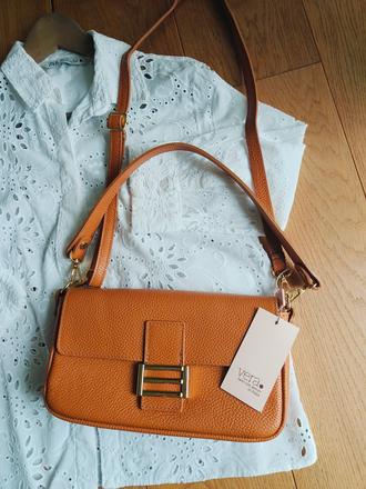 Kožená kabelka zn. vera,