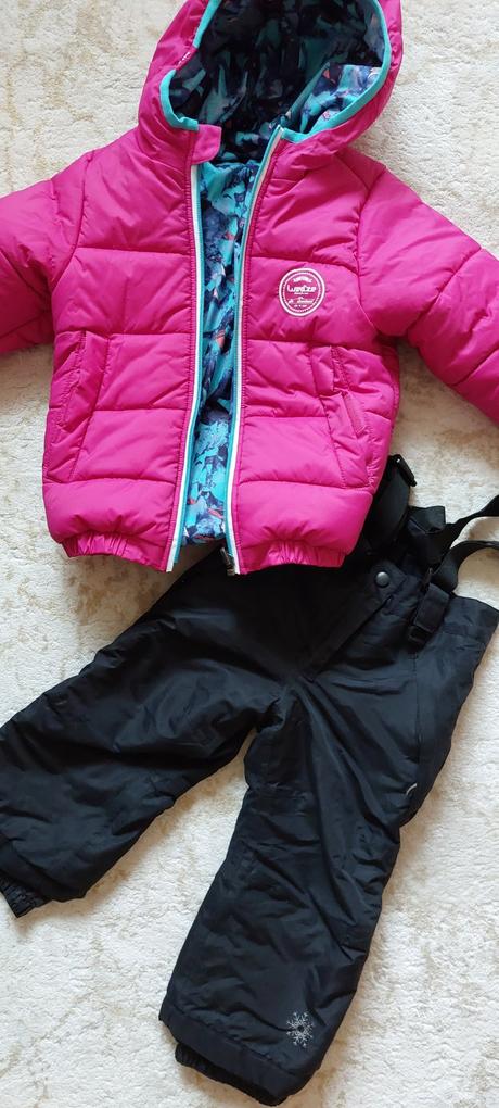 Zimná obojstranná bundička wedze, wedze,98