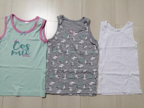 Tielka 3 ks pre dievčatká vel. 110 - 116, 110