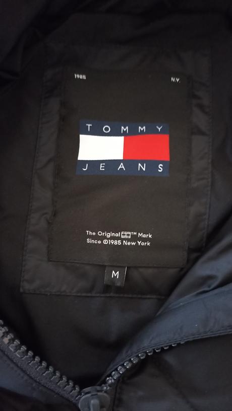 Tommy jeans prechodna bunda, tommy hilfiger,m
