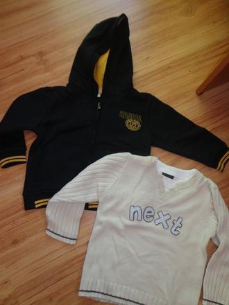 Pulover a teplá mikina, next,98