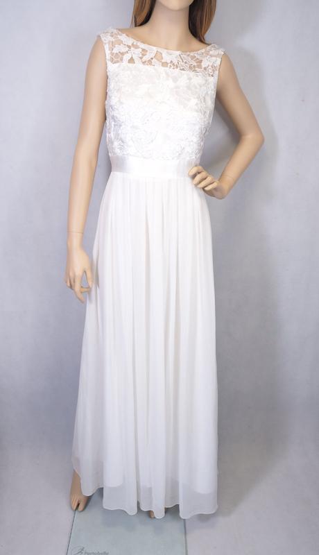 Kvalitné biele šaty eifiel, 38