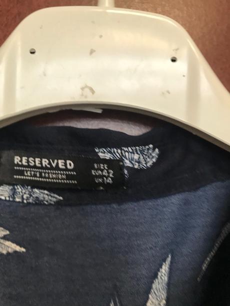 Blúzka s vtáčikmi, reserved,m