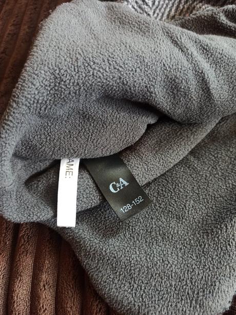 Čiapka, zimná, 128-, nosena, c&a,128