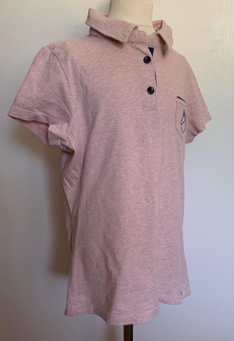 Fouganza ružové jazdecké tričko, decathlon,170