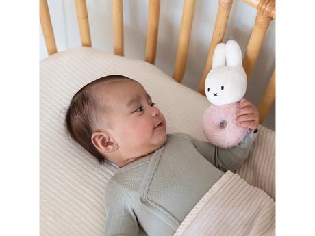 Little dutch hrkálka králiček miffy fluffy pink,