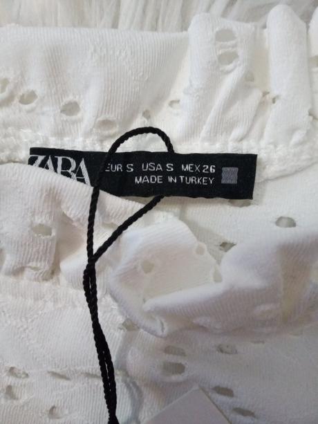 Zara madeira top s/m, zara,s