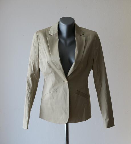 Elegantné bežové dámske sako xs/m/l/xl, timeout,xl